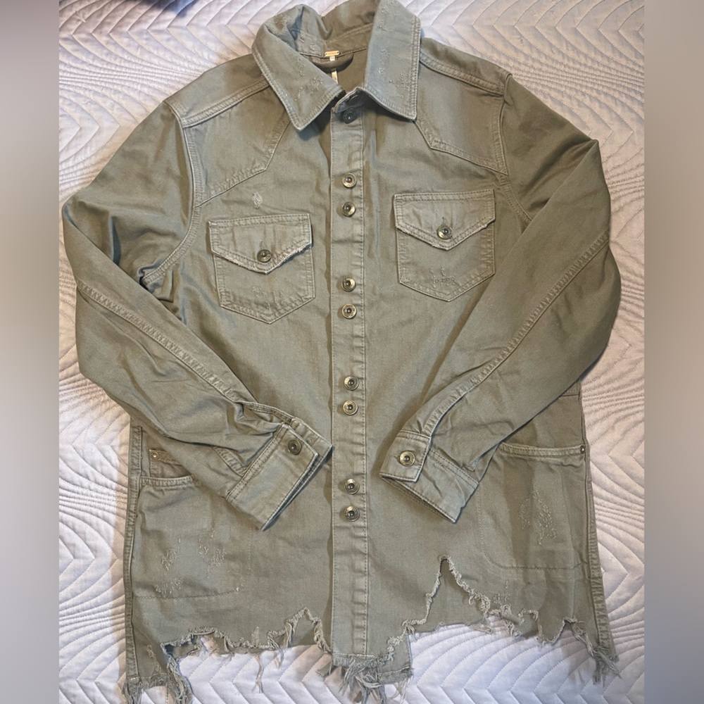 Free People Oversized military jacket, size XS